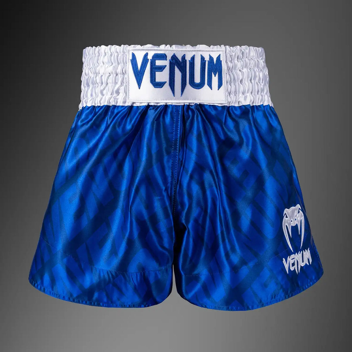 Venum Contender XT Muay Thai Shorts – Royal Blue/White
