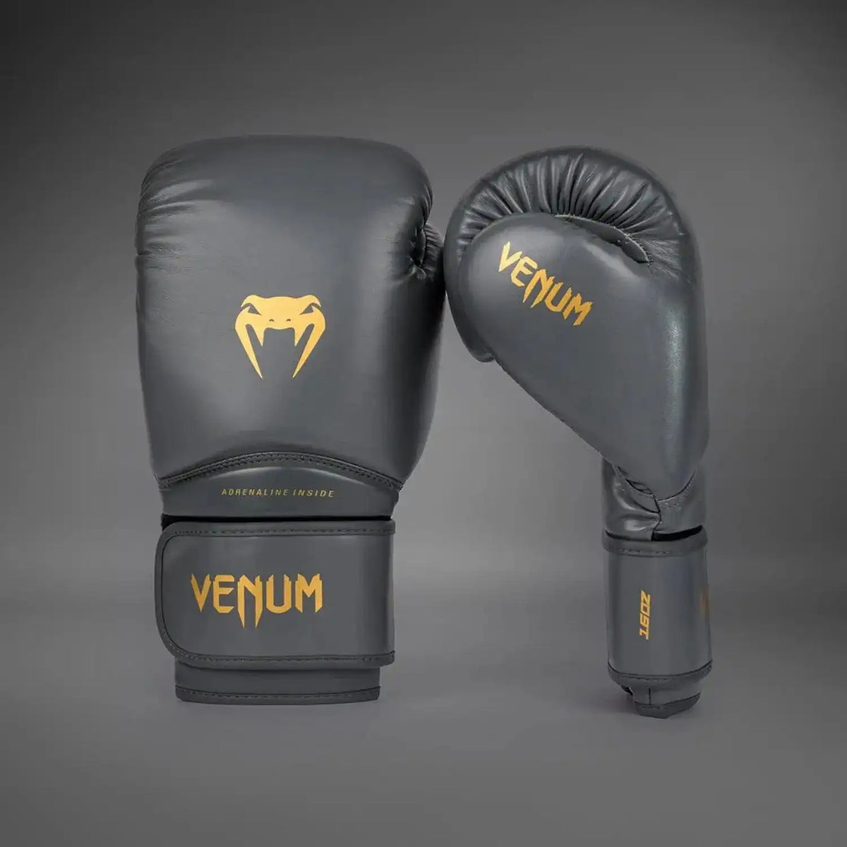 Venum Contender 1.5 Boxing Gloves - Grey/Gold