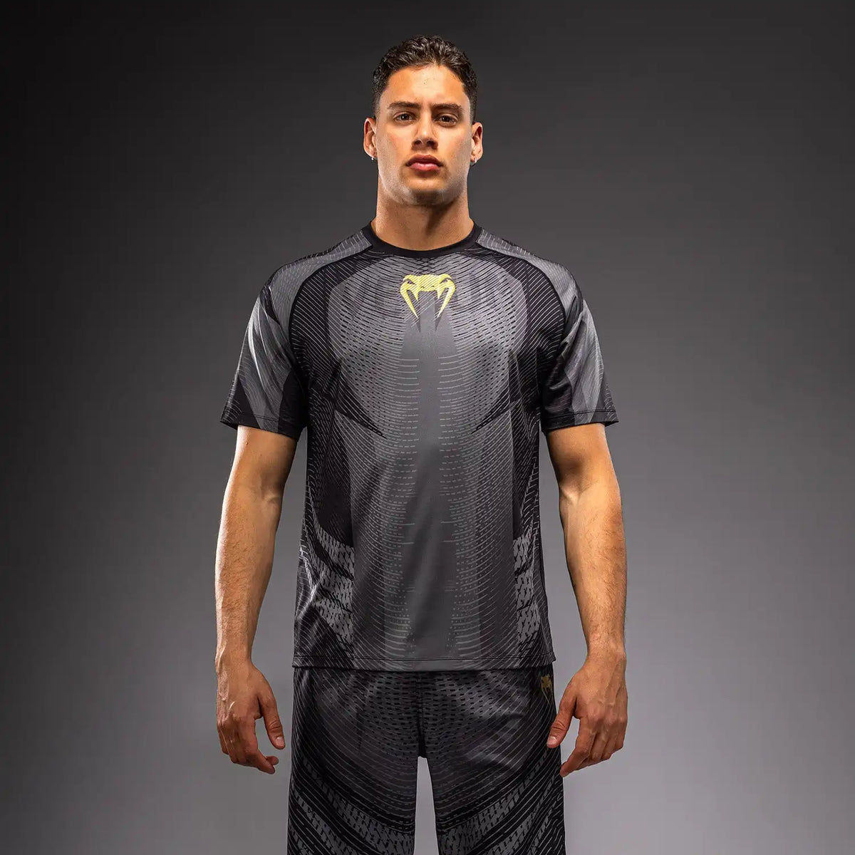 Venum Galactic 3.0 Dry Tech T-Shirt - Black/Gold