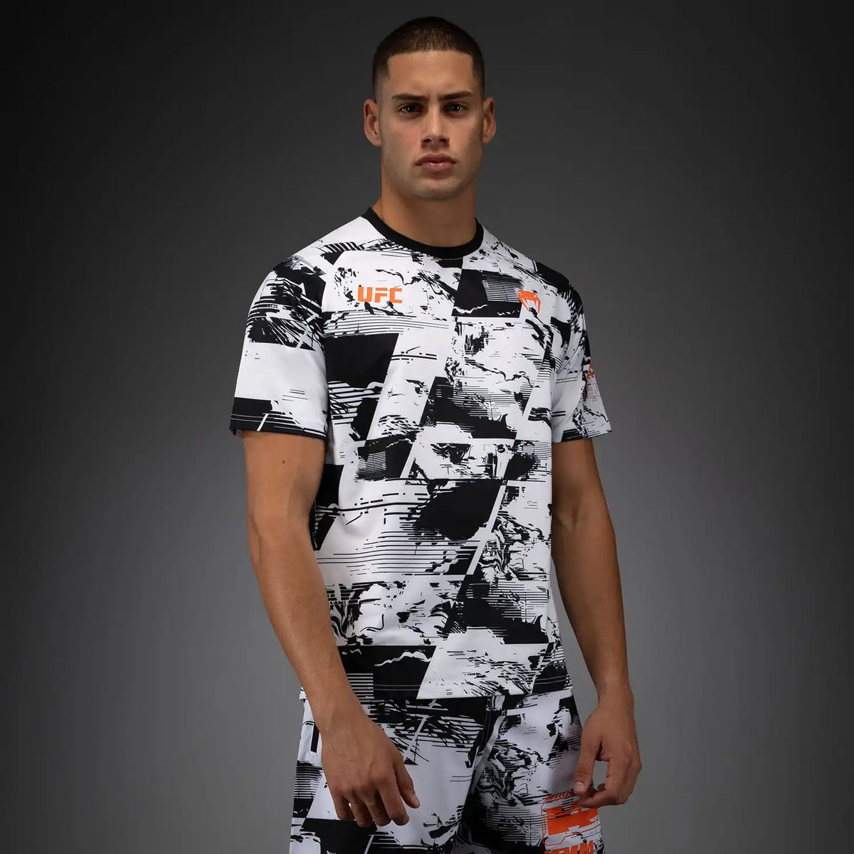 Men's UFC Zenith by Venum White Authentic Fight Week Performance Short Sleeve T-Shirt