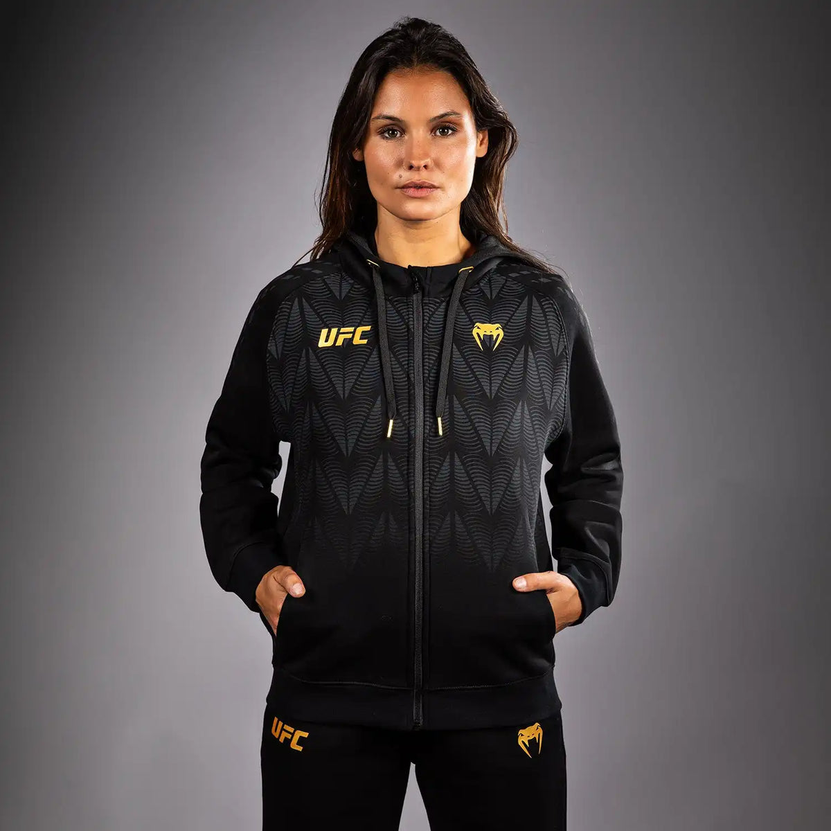 Women's UFC Zenith by Venum Replica Champion Zip Hoodie Personalized