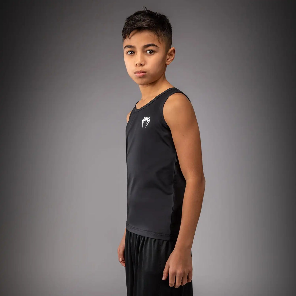 Venum Contender Youth Tank Top - Black/White