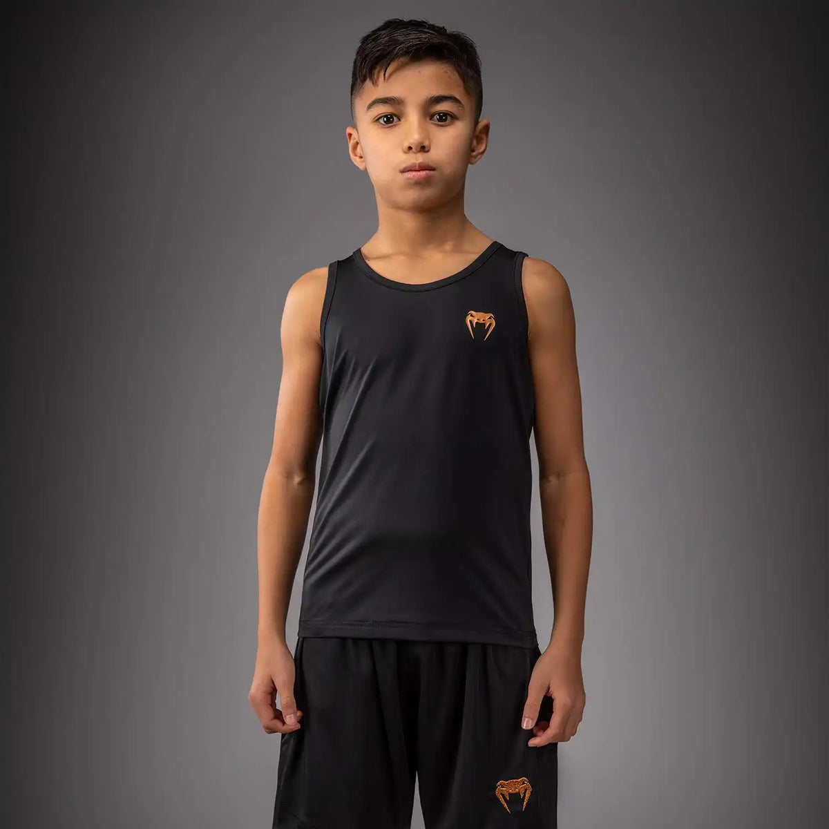 Venum Contender Youth Tank Top - Black/Gold