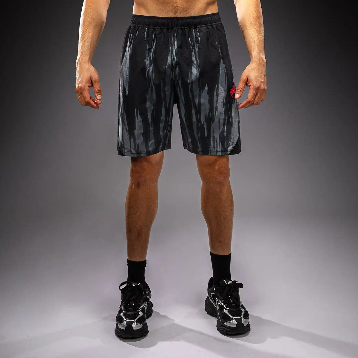 Venum Demon Training Shorts - Black/Grey