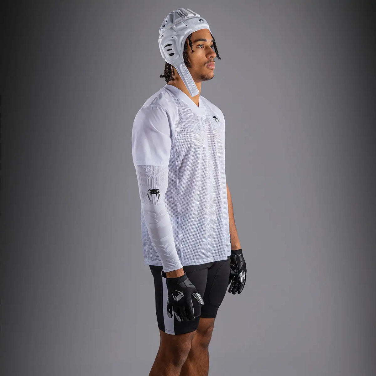 Venum Elite Personalized Football Short Sleeve Jersey - White