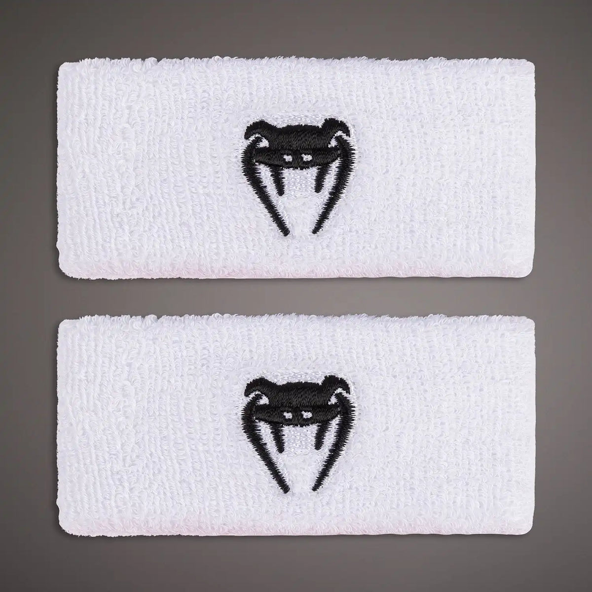 Venum Lineup Wide Bicep Bands - White/Black