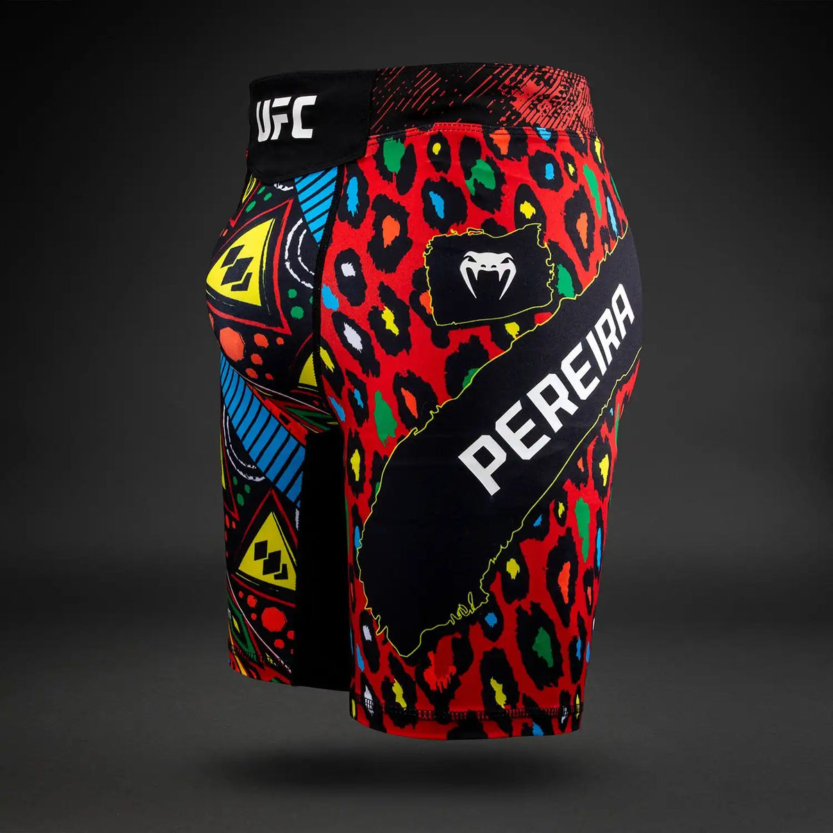 Men’s UFC Unrivaled by Red Venum Alex Pereira Second Edition Vale Tudo Short