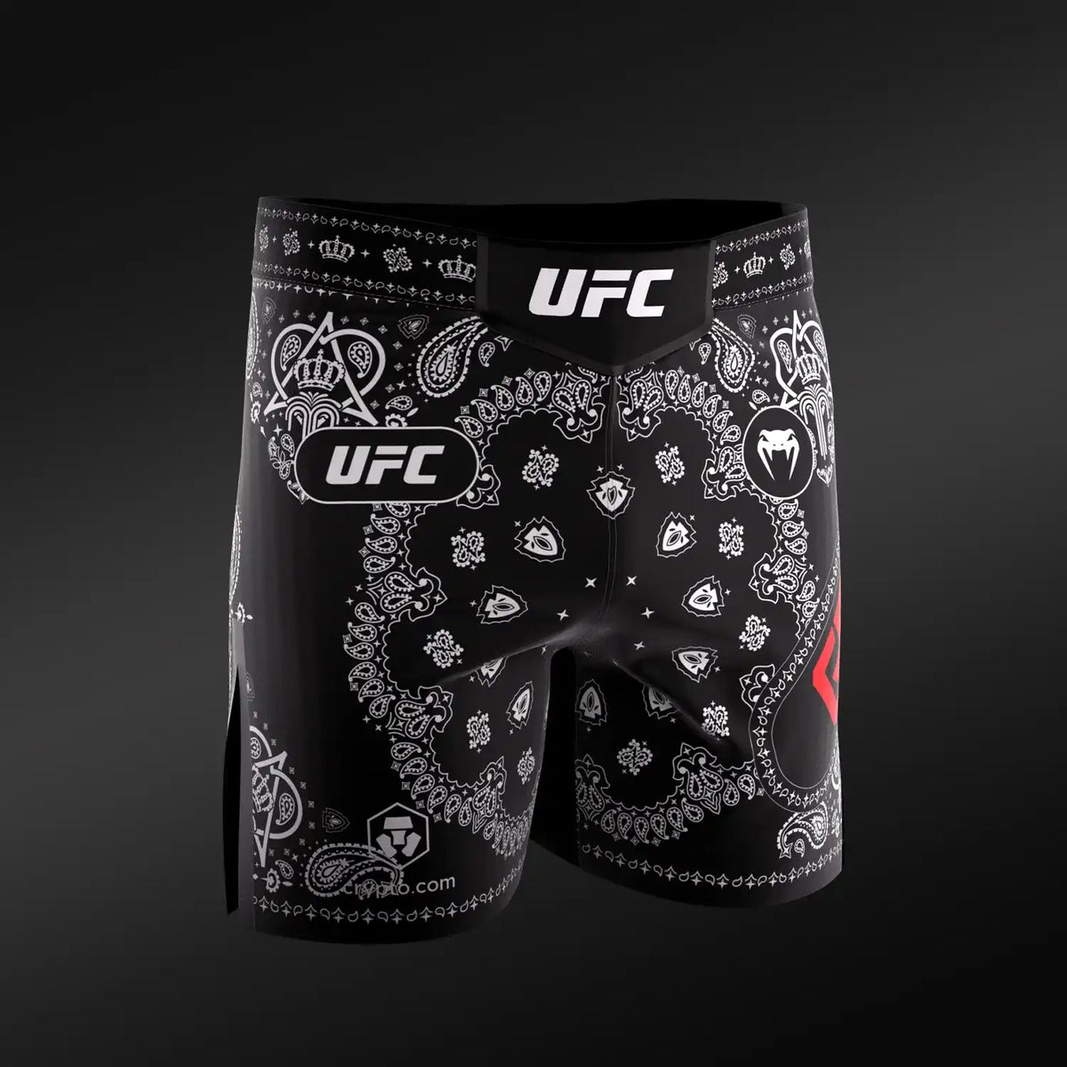 Men’s UFC Adrenaline Unrivaled by VENUM Black King Green Short Fit Fight Short