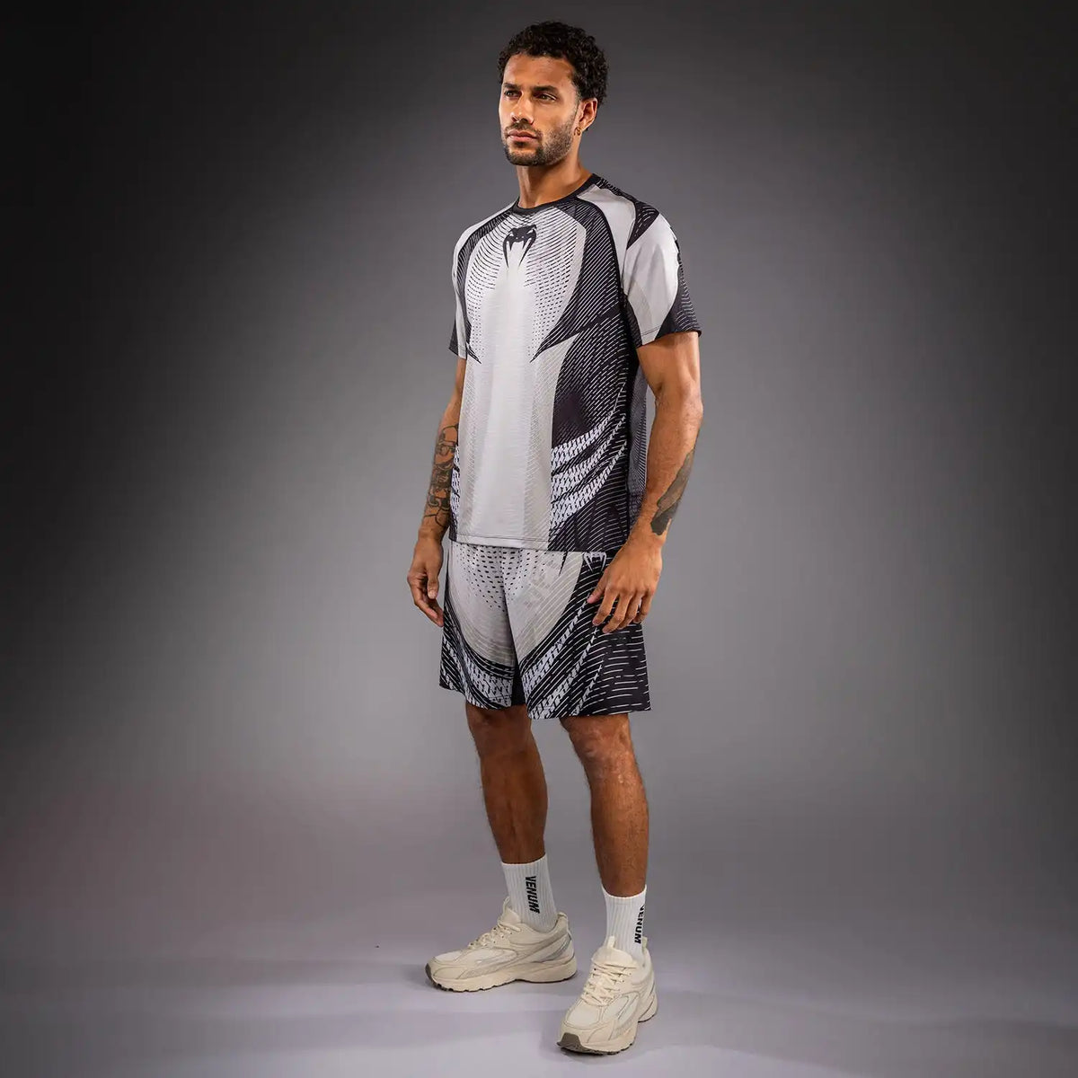 Venum Galactic 3.0 Dry Tech T-Shirt - Off-white/Black
