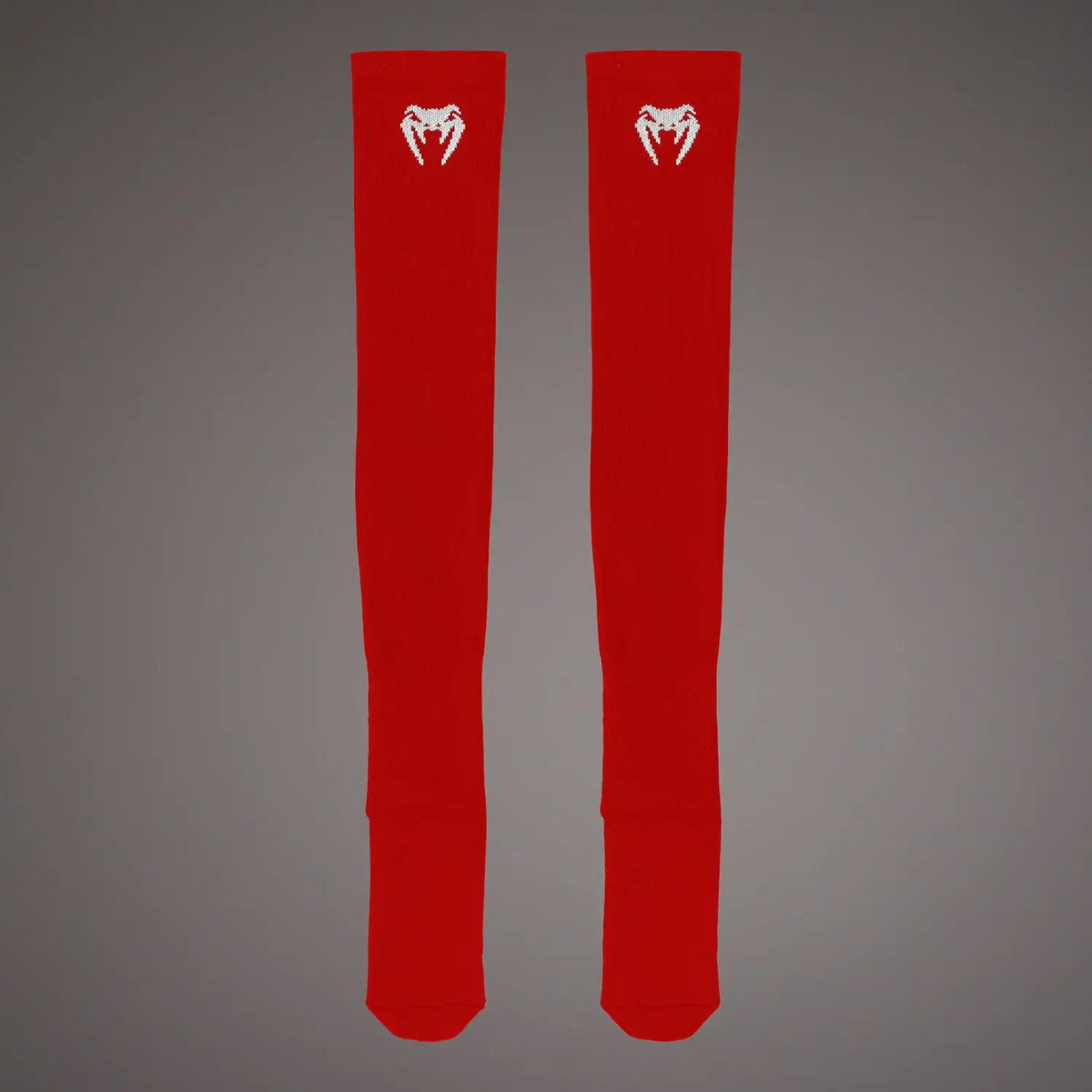 Venum Elite Performance Long Socks - Red/White