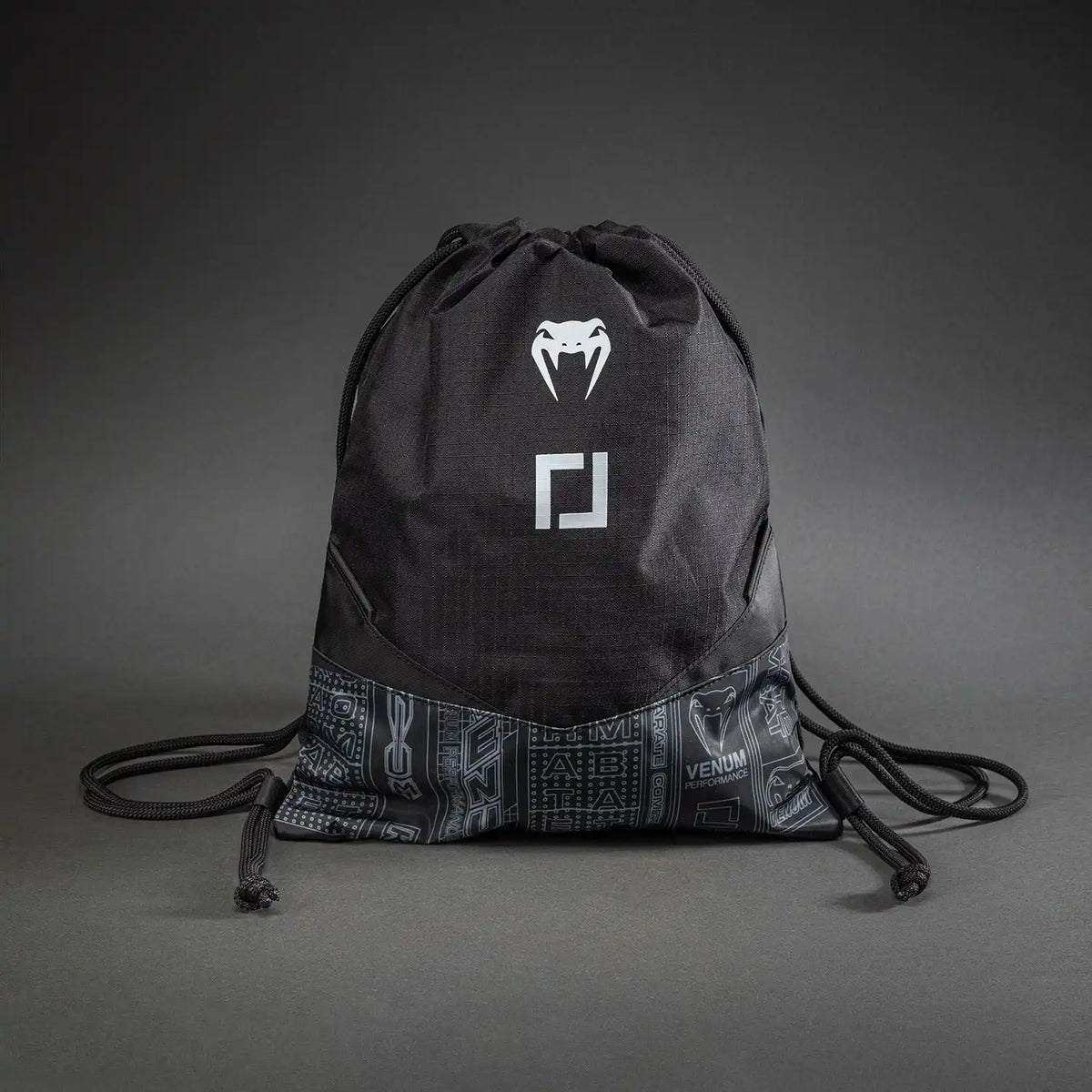 Karate Combat by Venum Drawstring Bag (10-15L) - Black/Grey