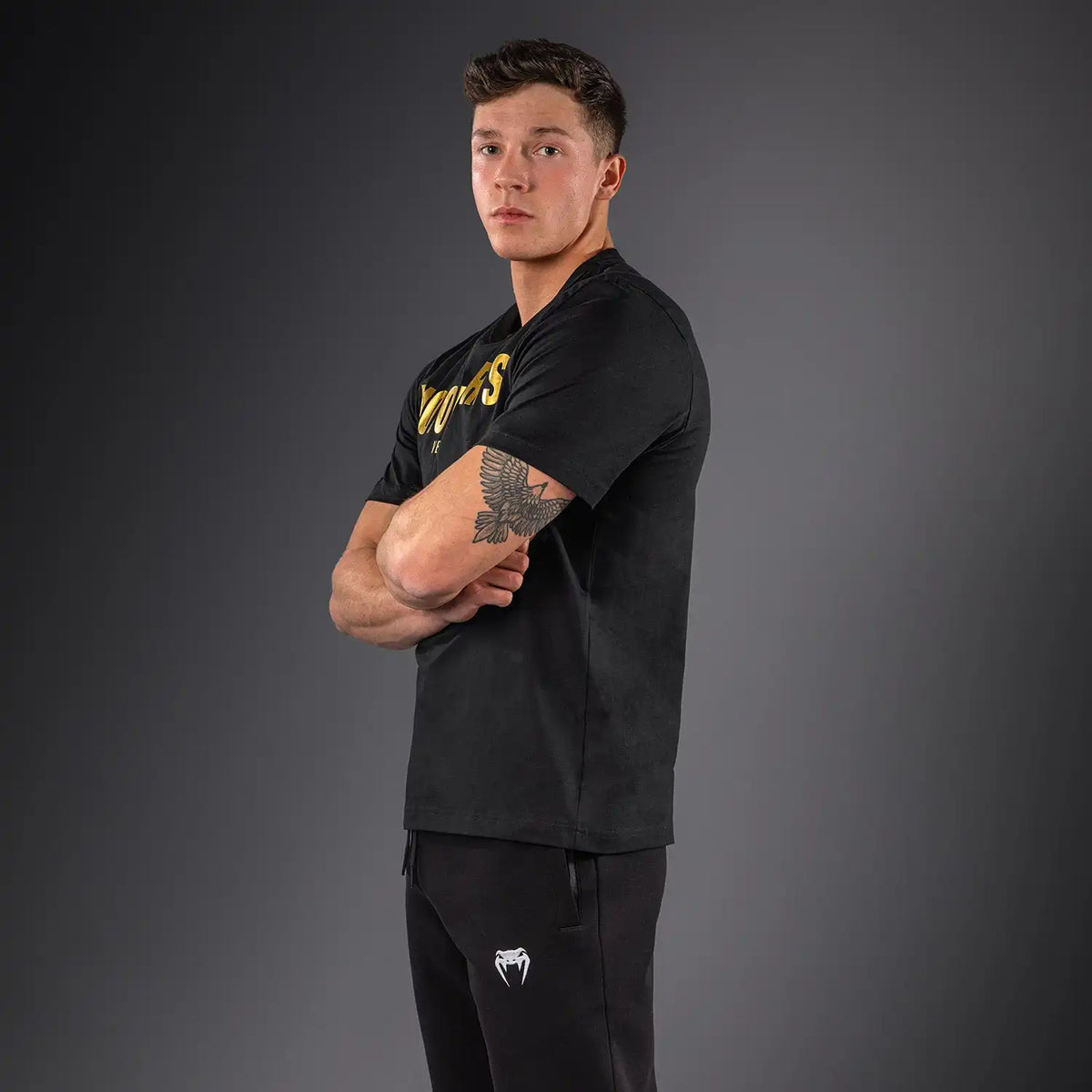 Venum Motocross VT T-Shirt - Black/Gold