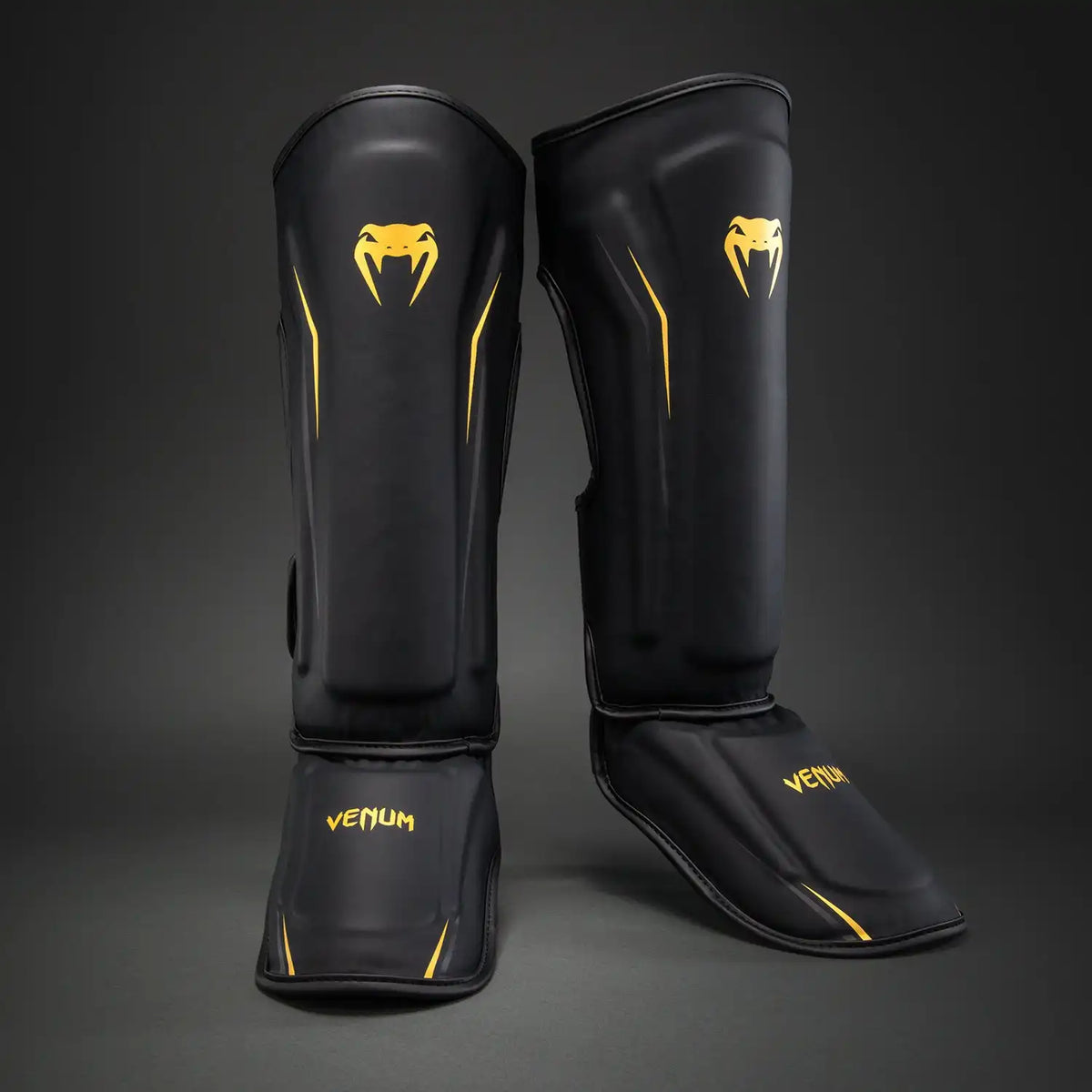 Venum G-Core Shin Guards - Black/Gold