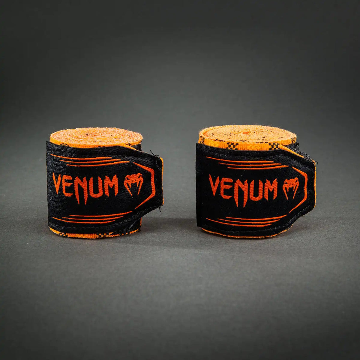 Venum Kontact Evo Tartan Handwraps - Pumpkin