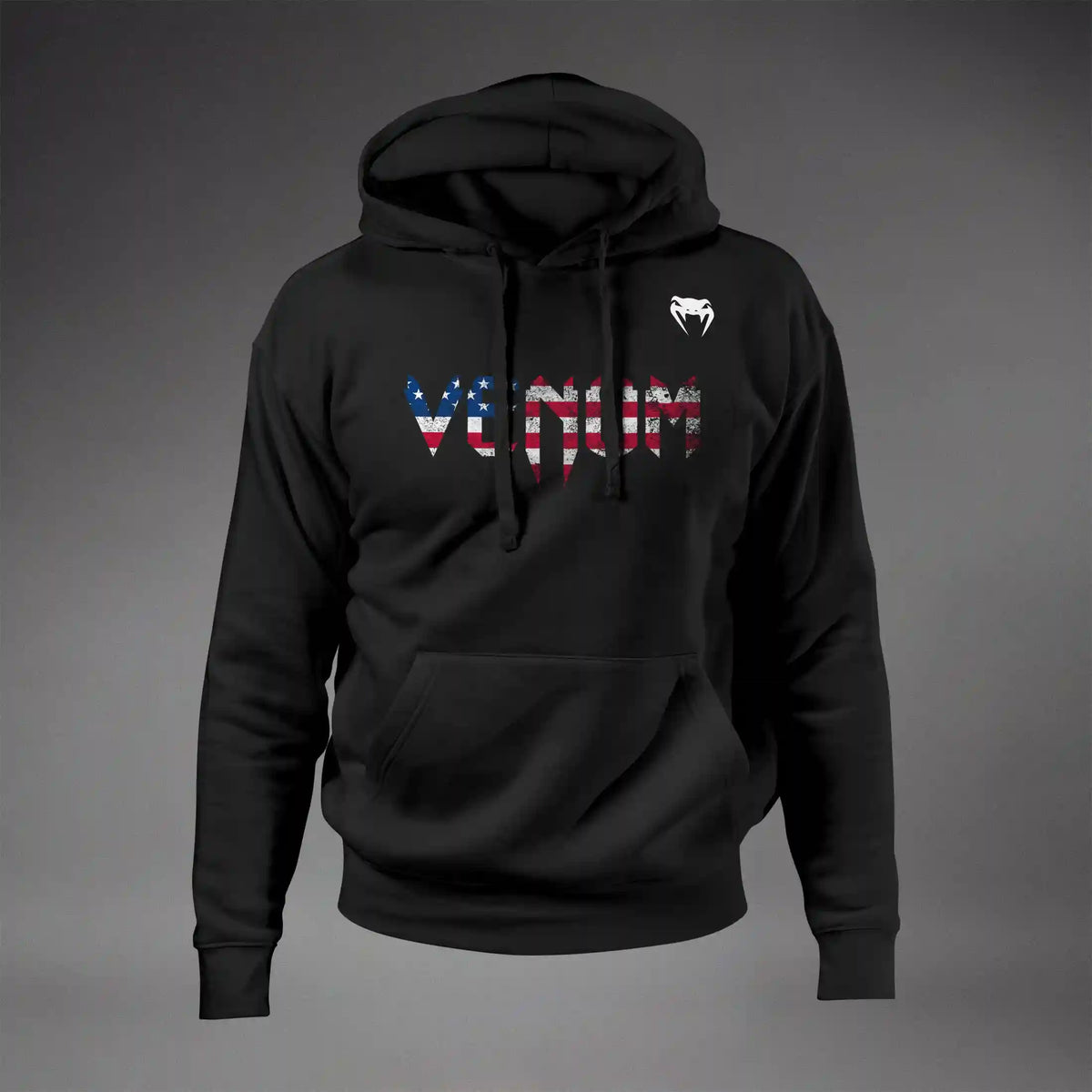 Venum Classic USA Hoodie - Black/White