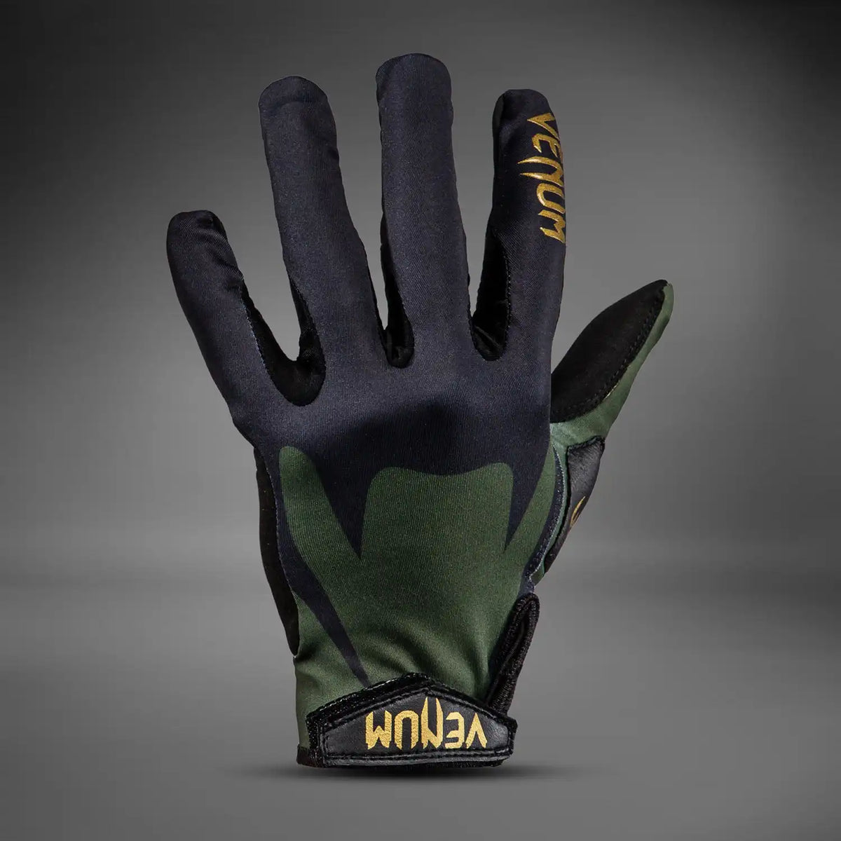 Venum MX Summer MX Gloves - Black/Green/Gold