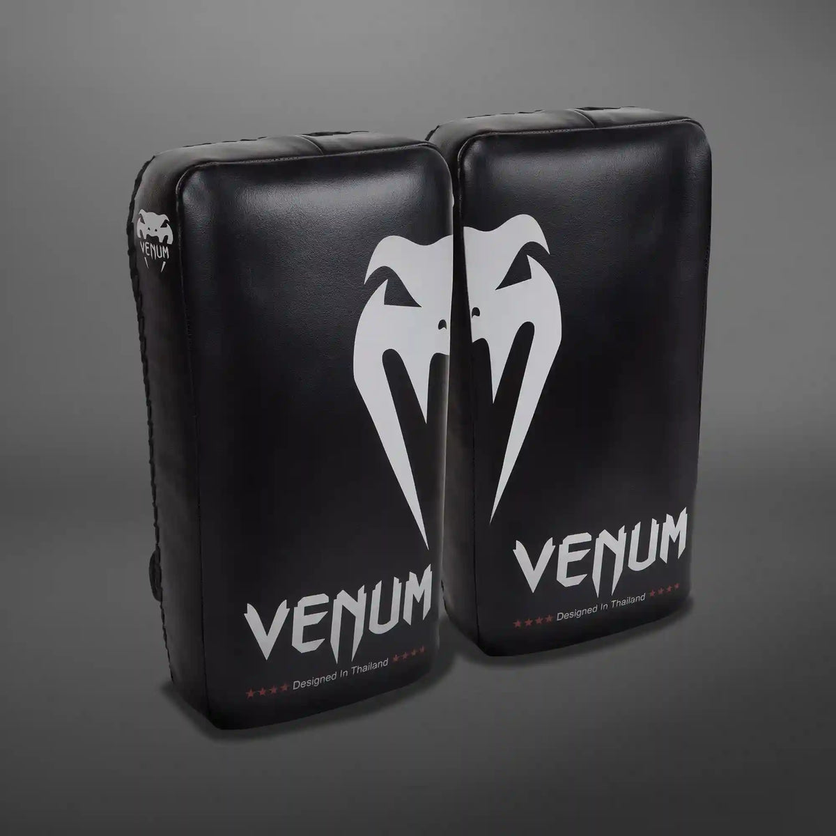Venum Giant Kick Pads - Black/Ice (Pair)