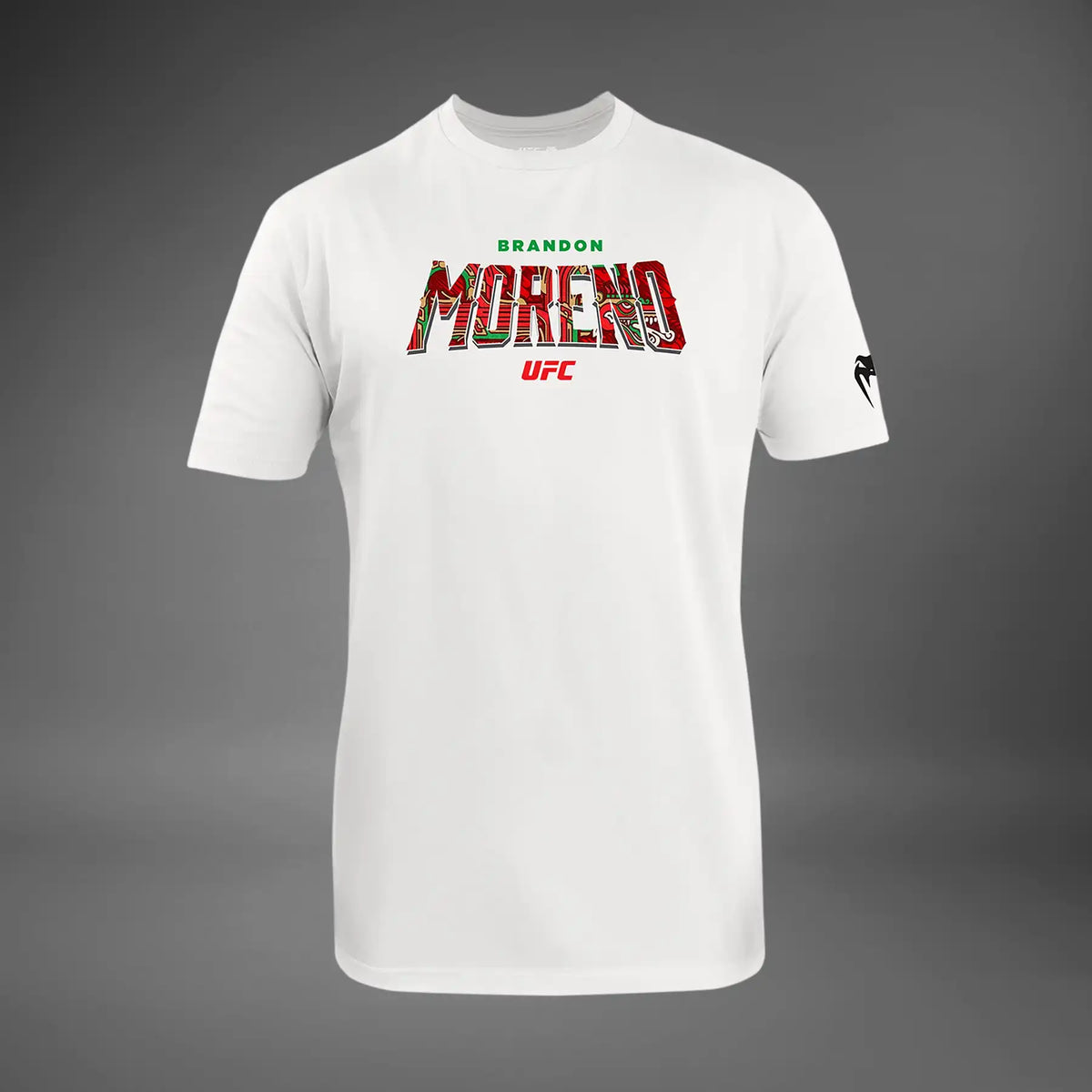 Men's UFC Unrivaled by Venum White Brandon Moreno T-Shirt