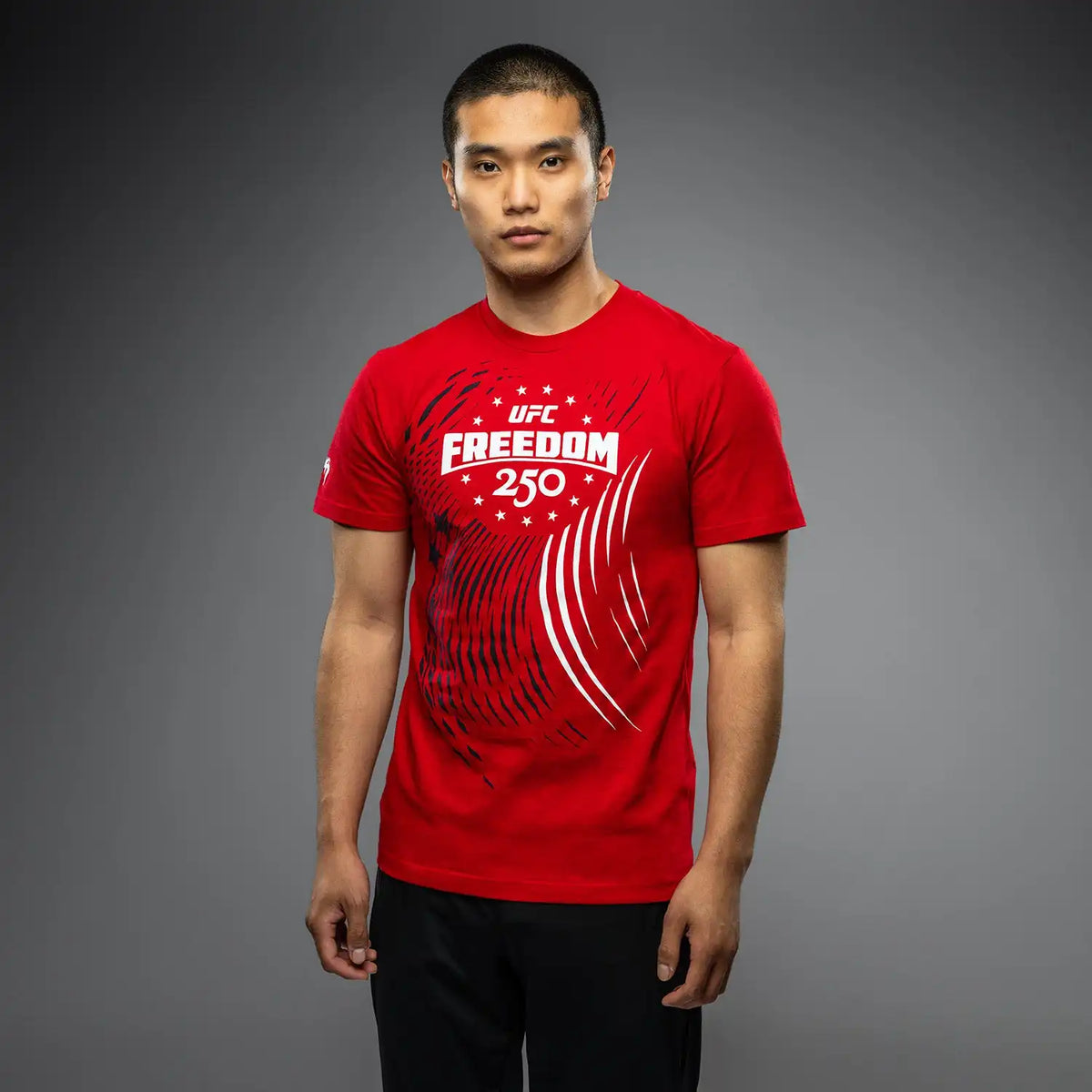 UFC Freedom 250 Official Weigh-In Tshirt - Red