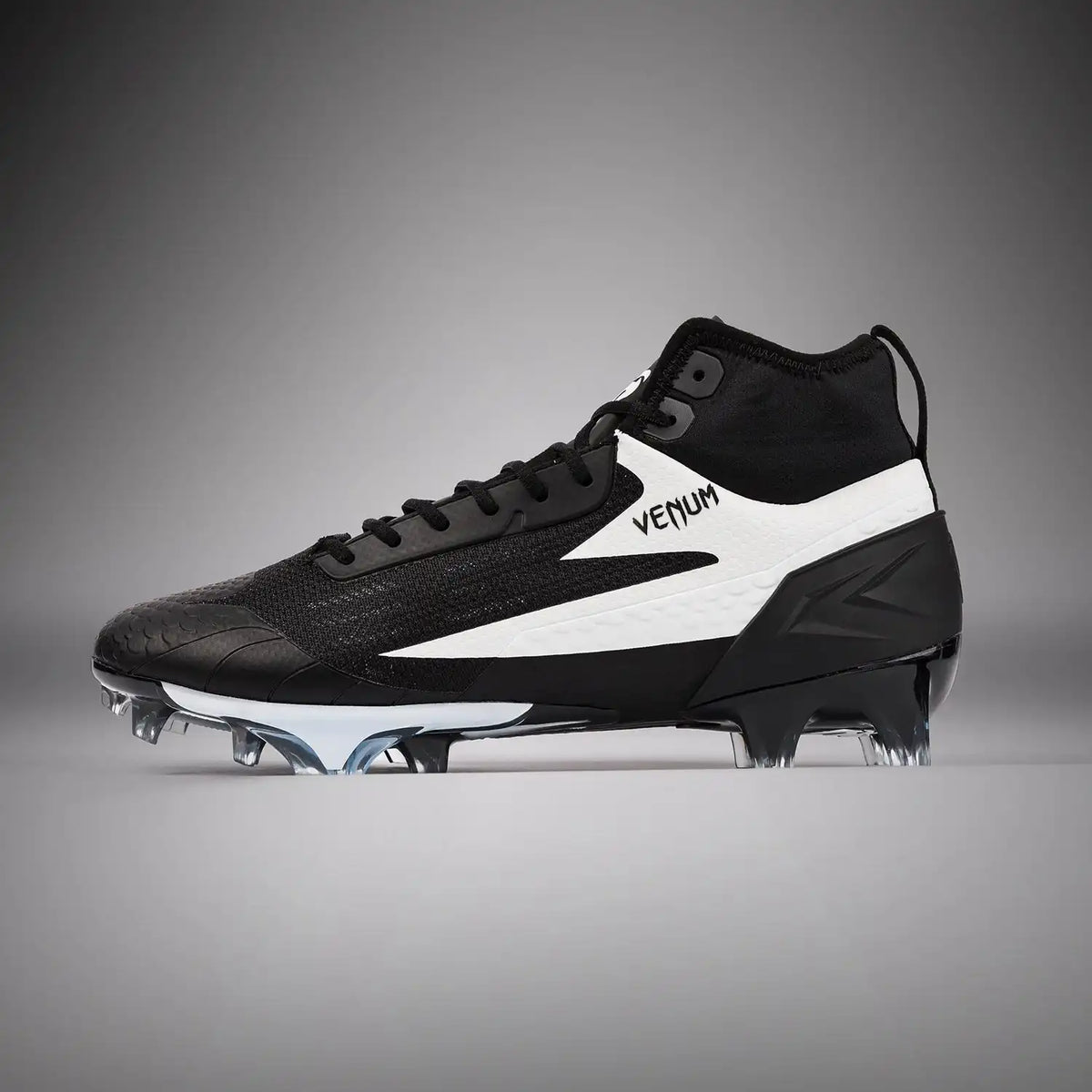 Venum Elite Football Cleats - Black/White