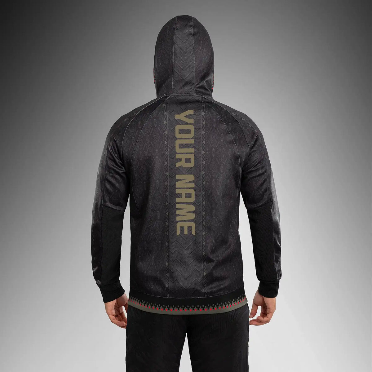 Men’s Noche UFC 2.0 By Venum Black Authentic Fight Night Walkout Personalized Hoodie