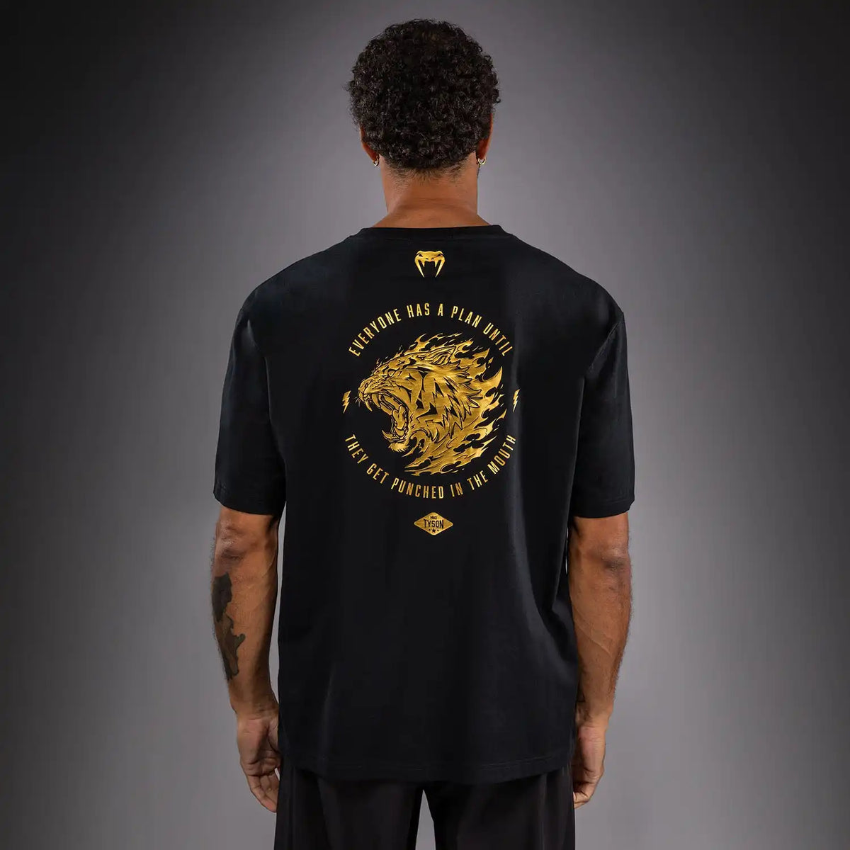 Venum x Mike Tyson Tiger T-Shirt - Black/Gold