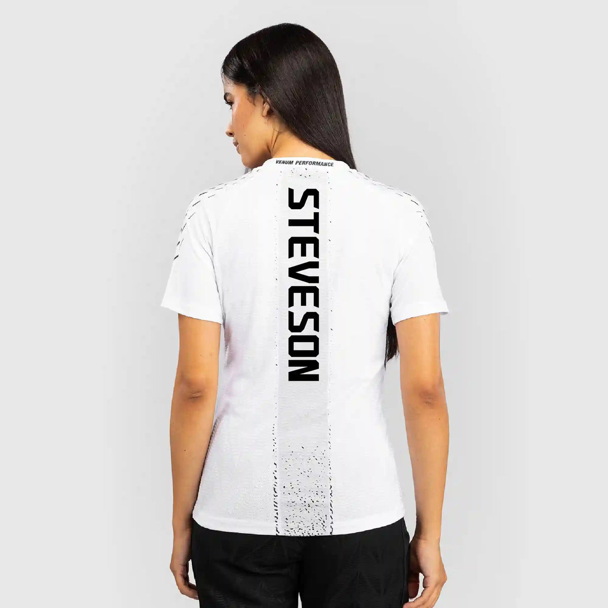 Women's UFC Zenith by Venum White Authentic Fight Night Walkout Jersey - Steveson