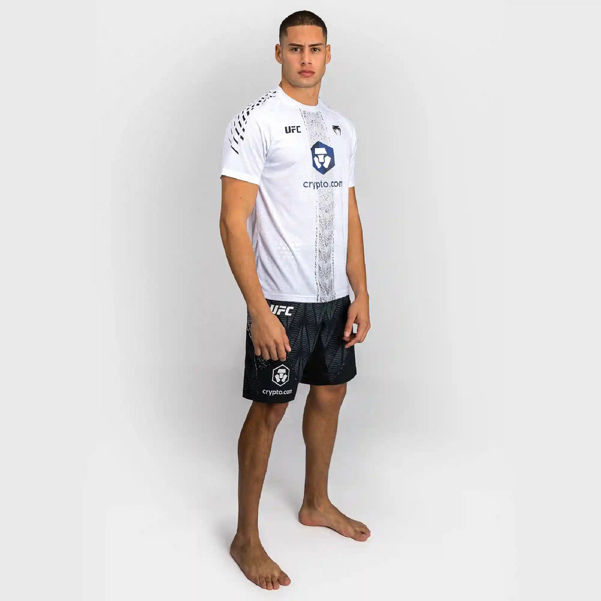 Men's UFC Zenith by Venum White Authentic Noche UFC Fight Night Walkout Jersey - Noche UFC