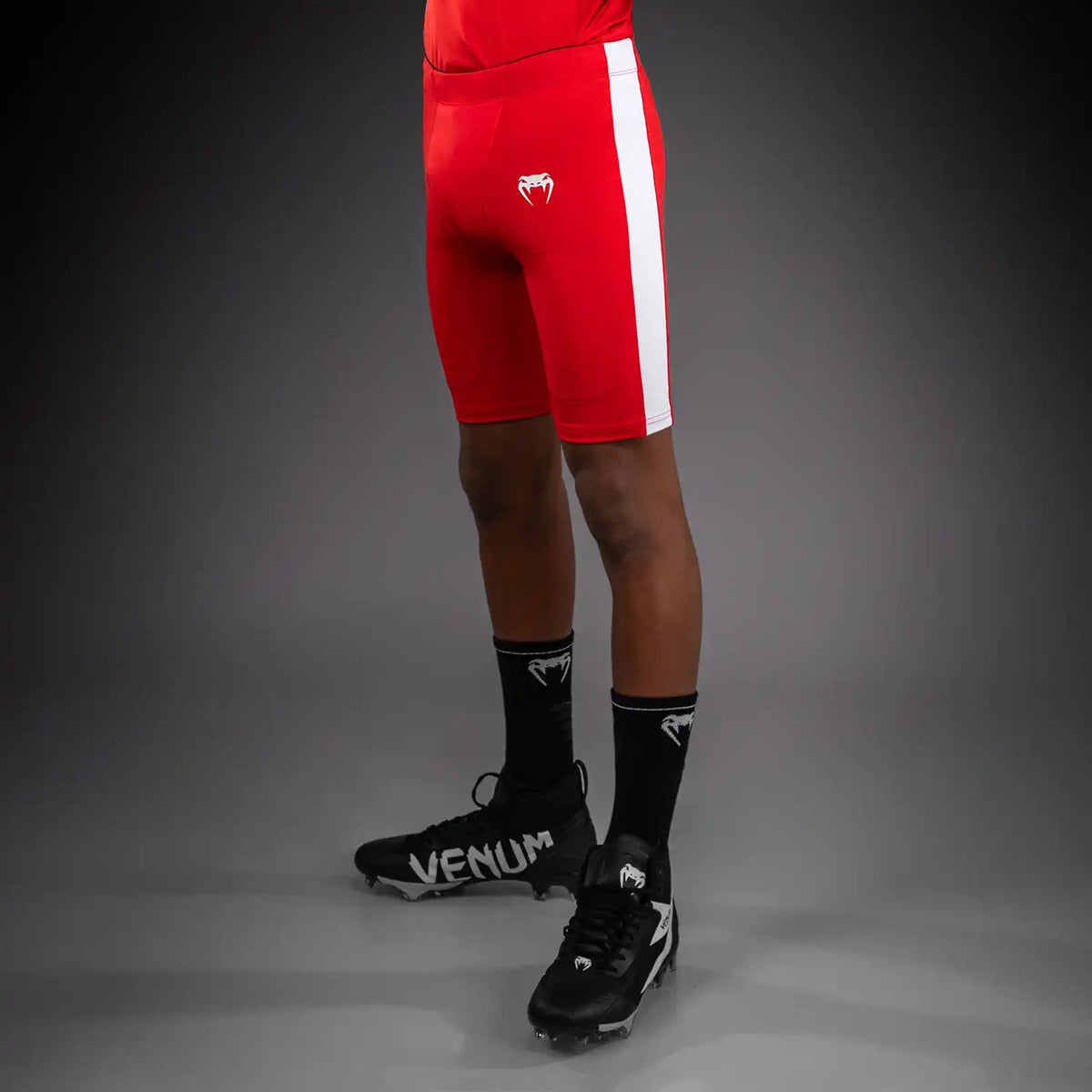 Venum Elite Kids Personalized Football Compression Shorts - Red