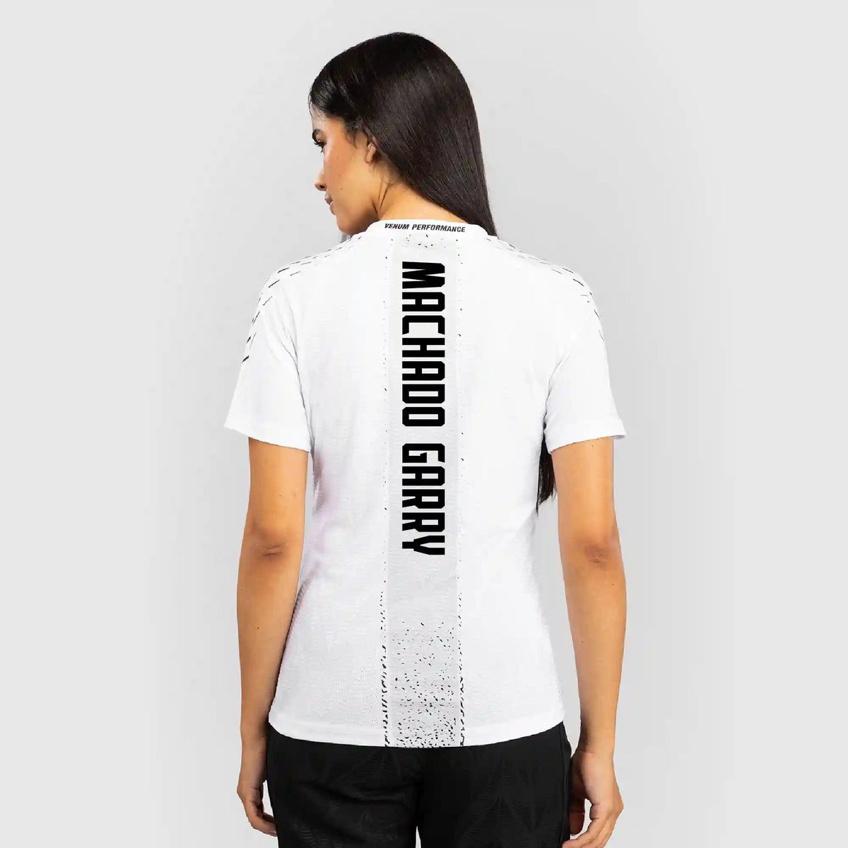 Women's UFC Zenith by Venum White Authentic Fight Night Walkout Jersey Personalized - Garry