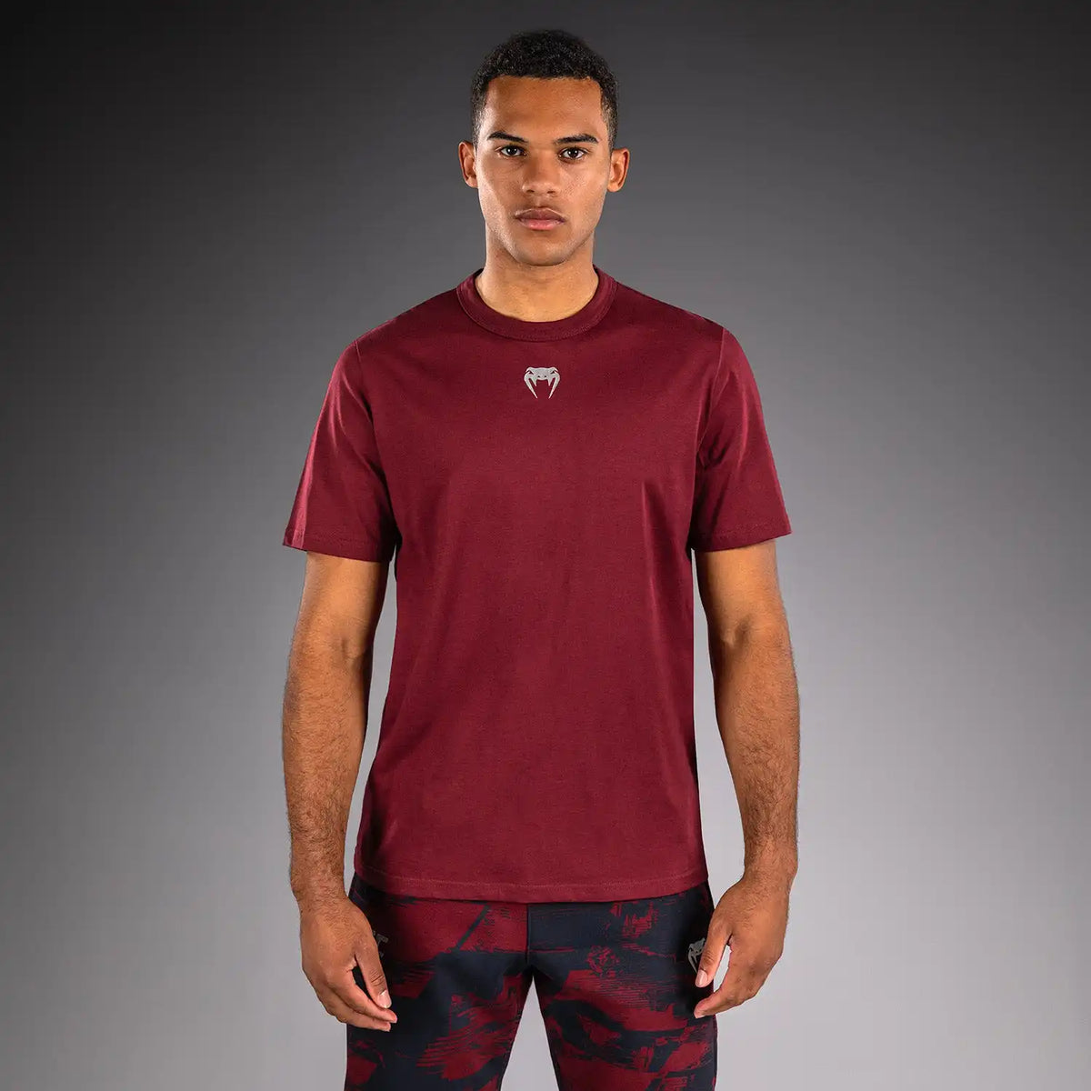 Men's UFC Zenith by Venum Burgundy Authentic Fight Week Short Sleeve T-Shirt