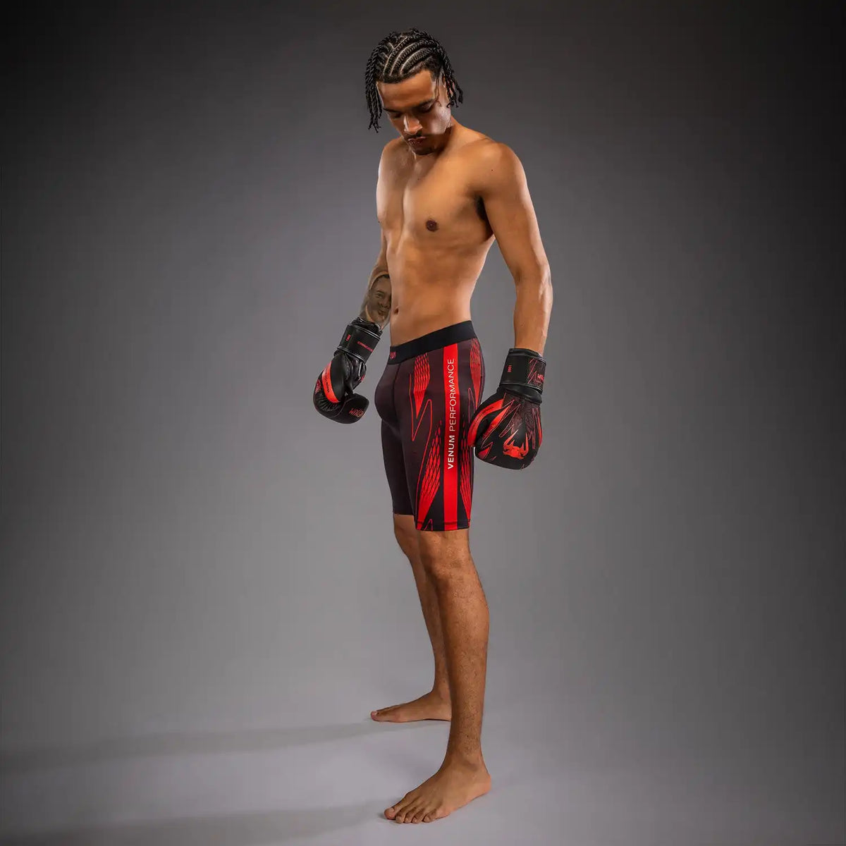 Venum Amazonia Reborn Vale Tudo Shorts - Black/Red