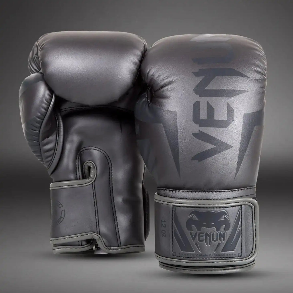 Venum Elite Boxing Gloves - Grey/Grey