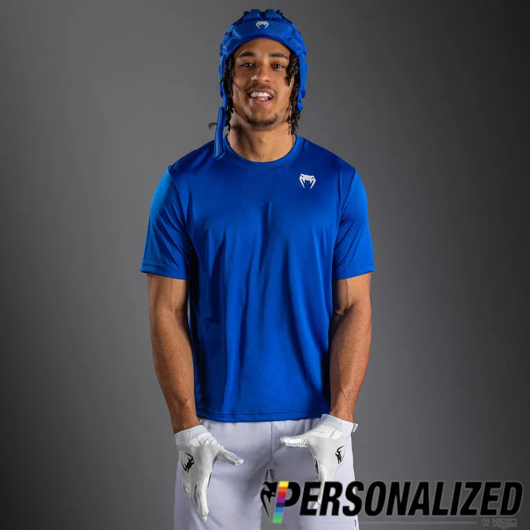 Venum Lineup Personalized Performance Short Sleeve T-Shirt Royal - Blue/White