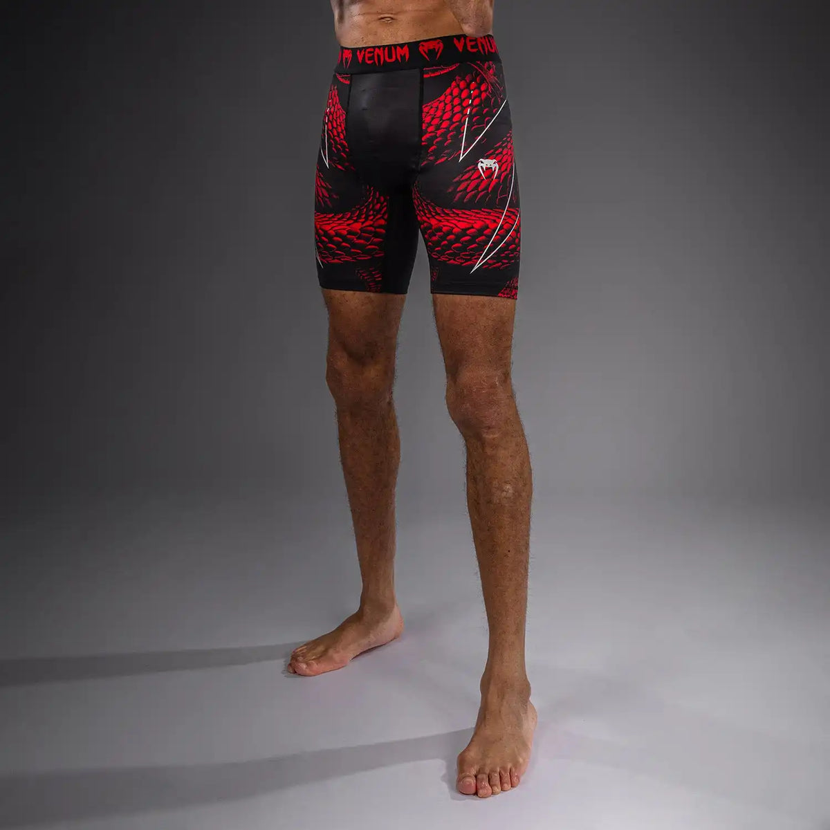 Venum Matupa Vale Tudo Shorts - Black/Red/Silver