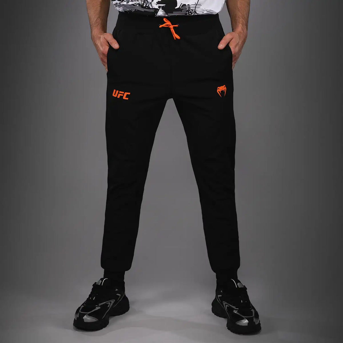 Men's UFC Zenith by Venum Black Authentic Fight Week Pant