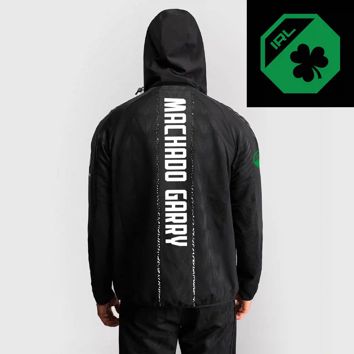 Men's UFC Zenith by Venum Black Authentic Fight Night Walkout Hoodie personalized Garry