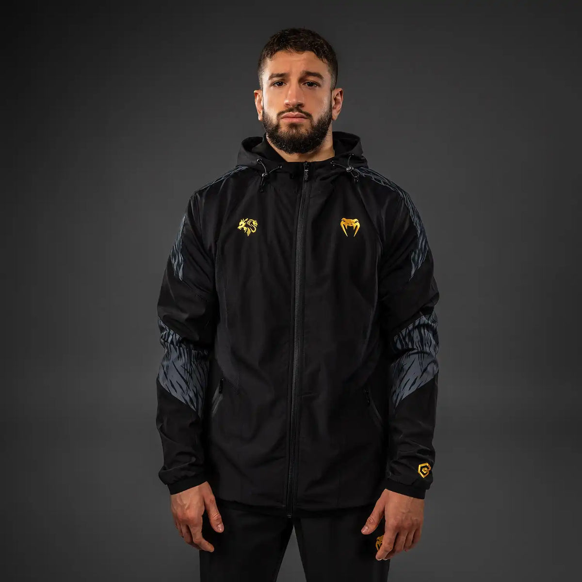 Venum x Chimaev Track Jacket - Black/Grey