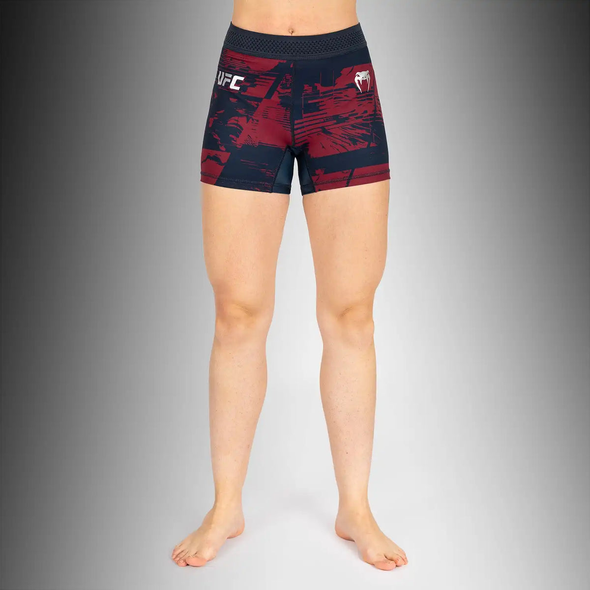 Women’s UFC Zenith by Venum Burgundy Authentic Fight Week Performance Vale Tudo Short