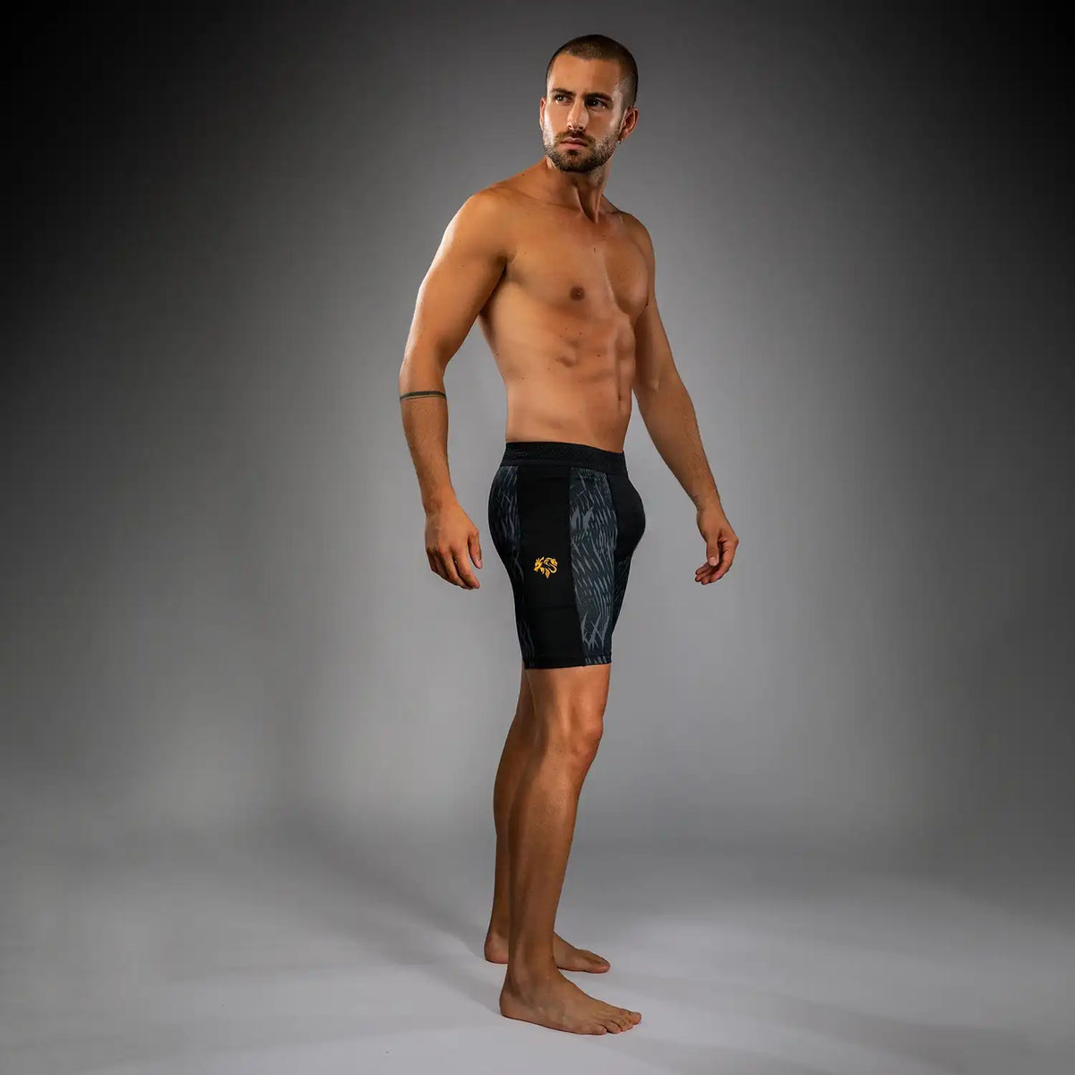 Venum x Chimaev Vale Tudo Shorts - Black/Grey