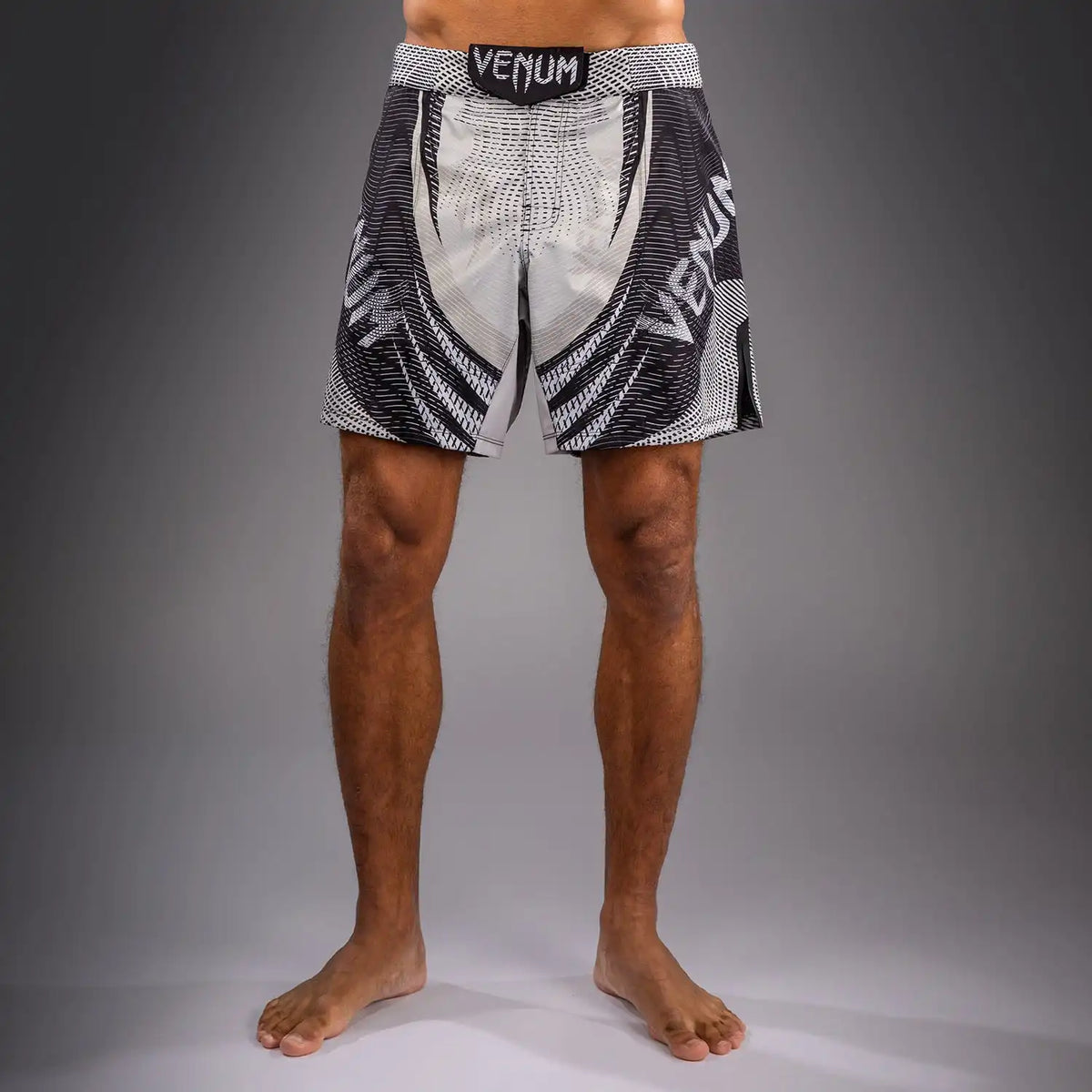 Venum Galactic 3.0 Fight Shorts - Off-White/Black