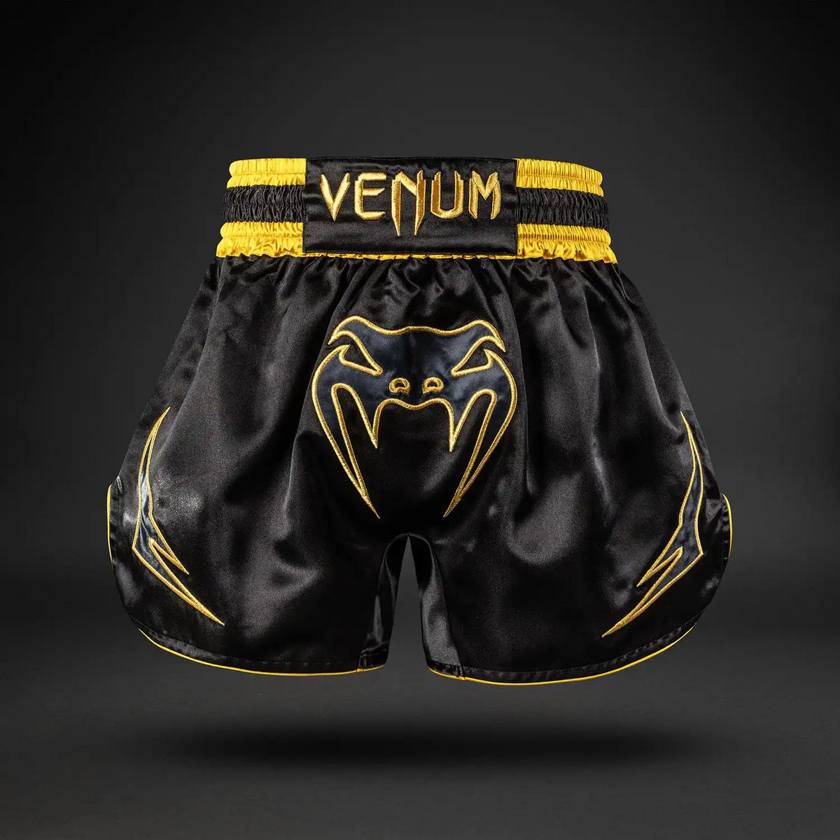 Venum Bangkok Fury Muay Thai Shorts - Black/Gold