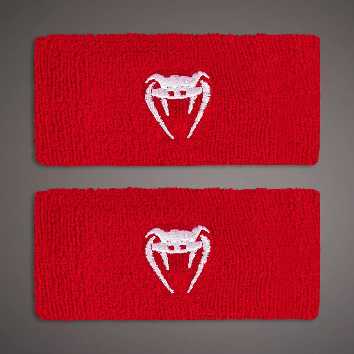Venum Lineup Wide Bicep Bands - Red/White