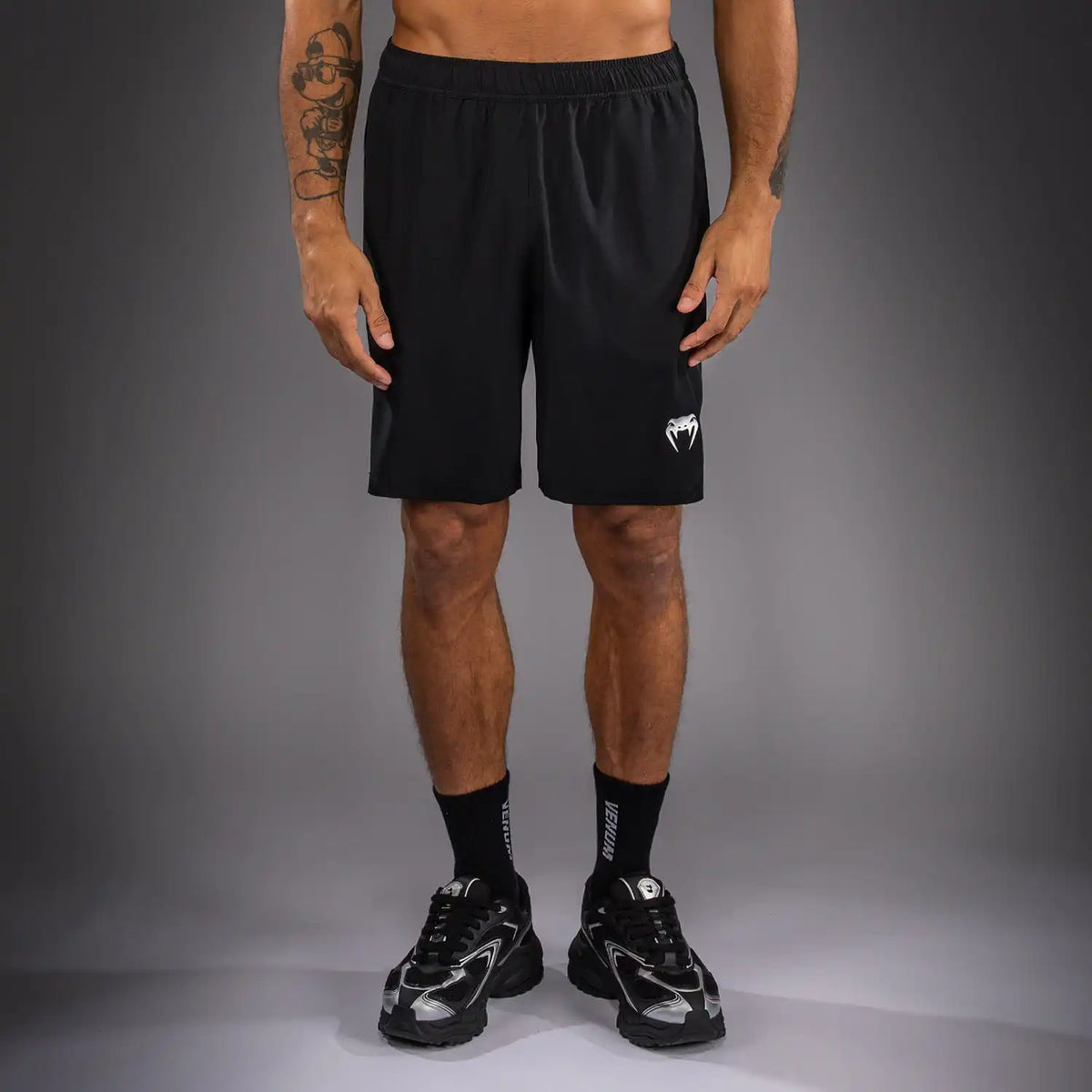 Venum Contender Training Shorts - Black/Silver