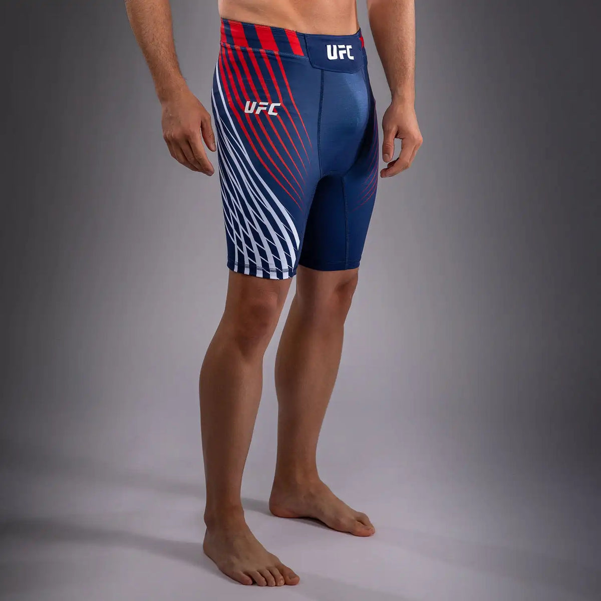 Men's Official UFC Freedom 250 by Venum Blue Authentic Fight Night Vale Tudo Short