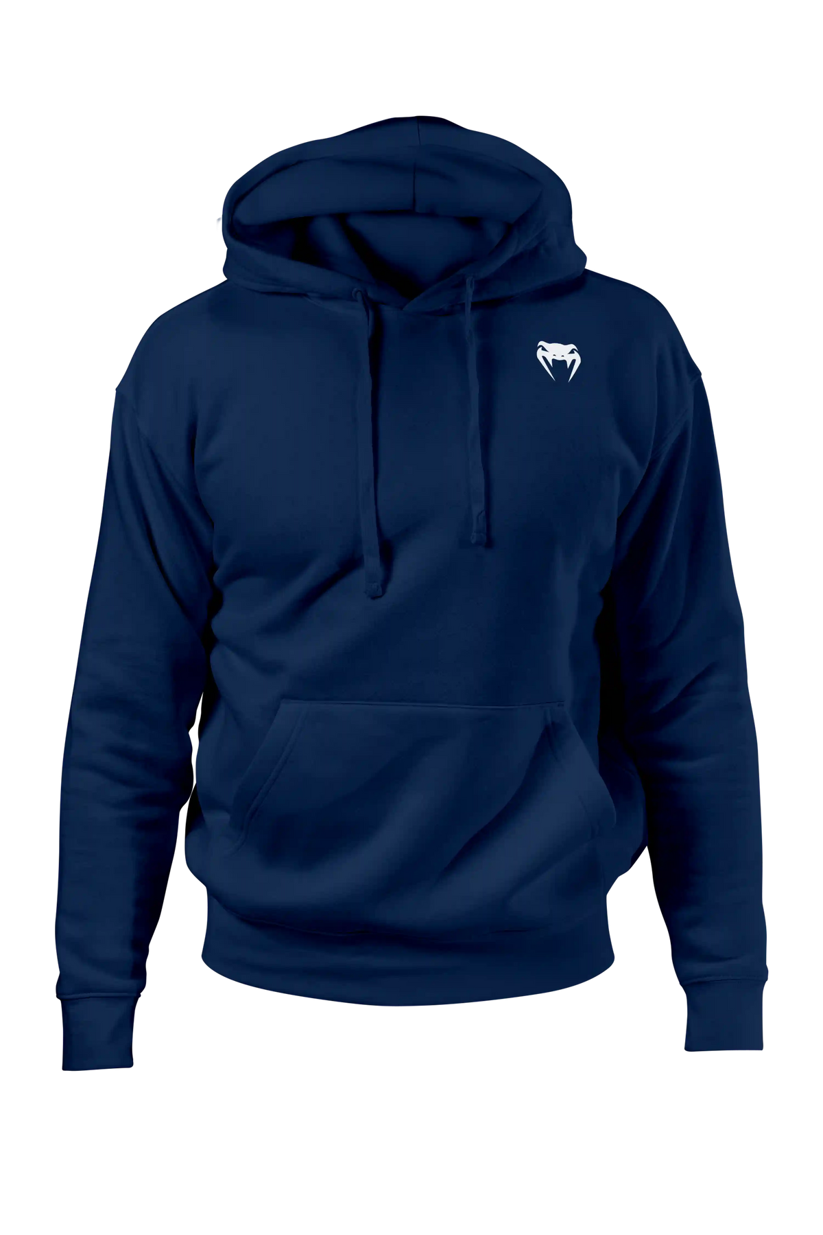 Venum Lineup Pullover Hoodie Navy Blue/White