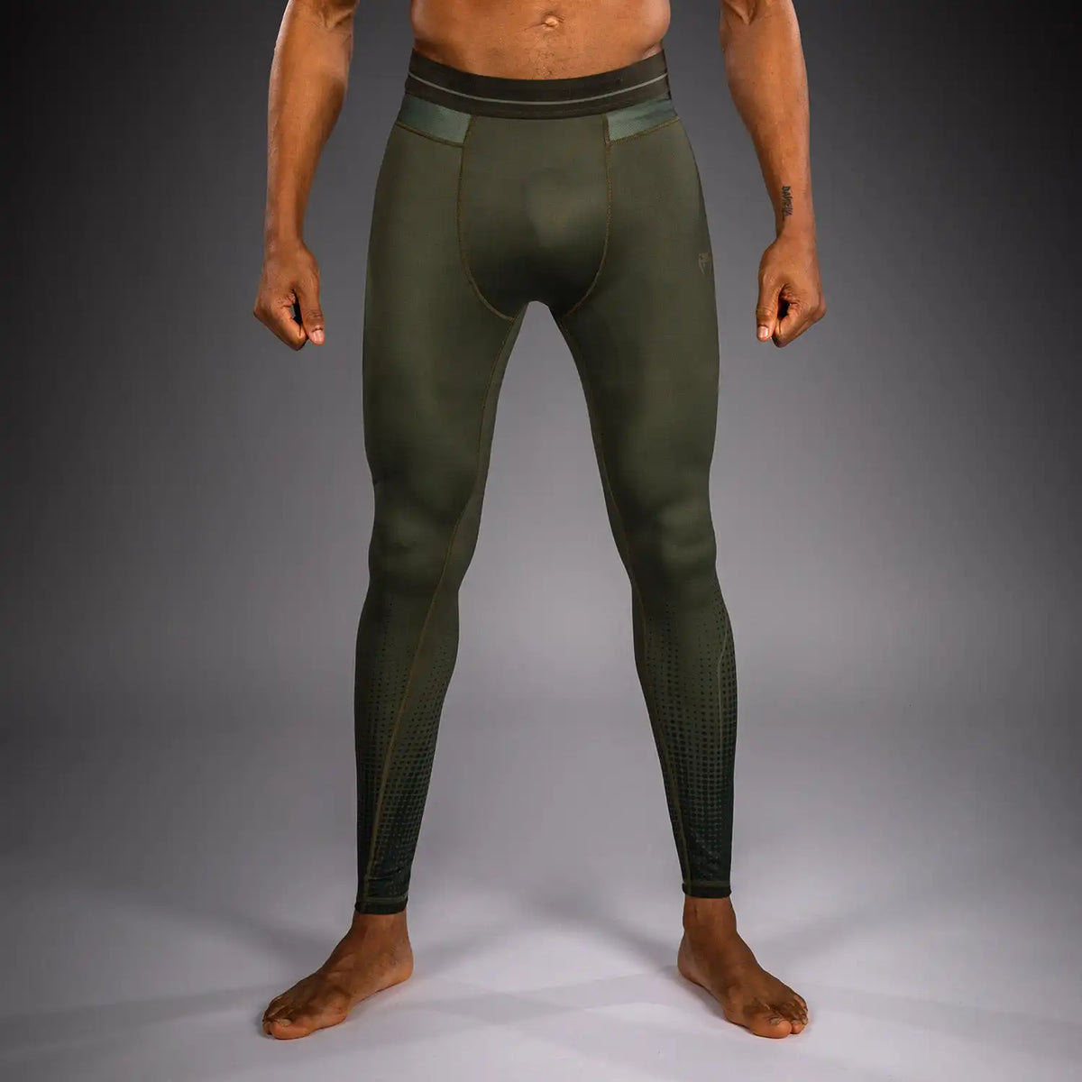 Venum Stealth Spats - Khaki/Dark Green