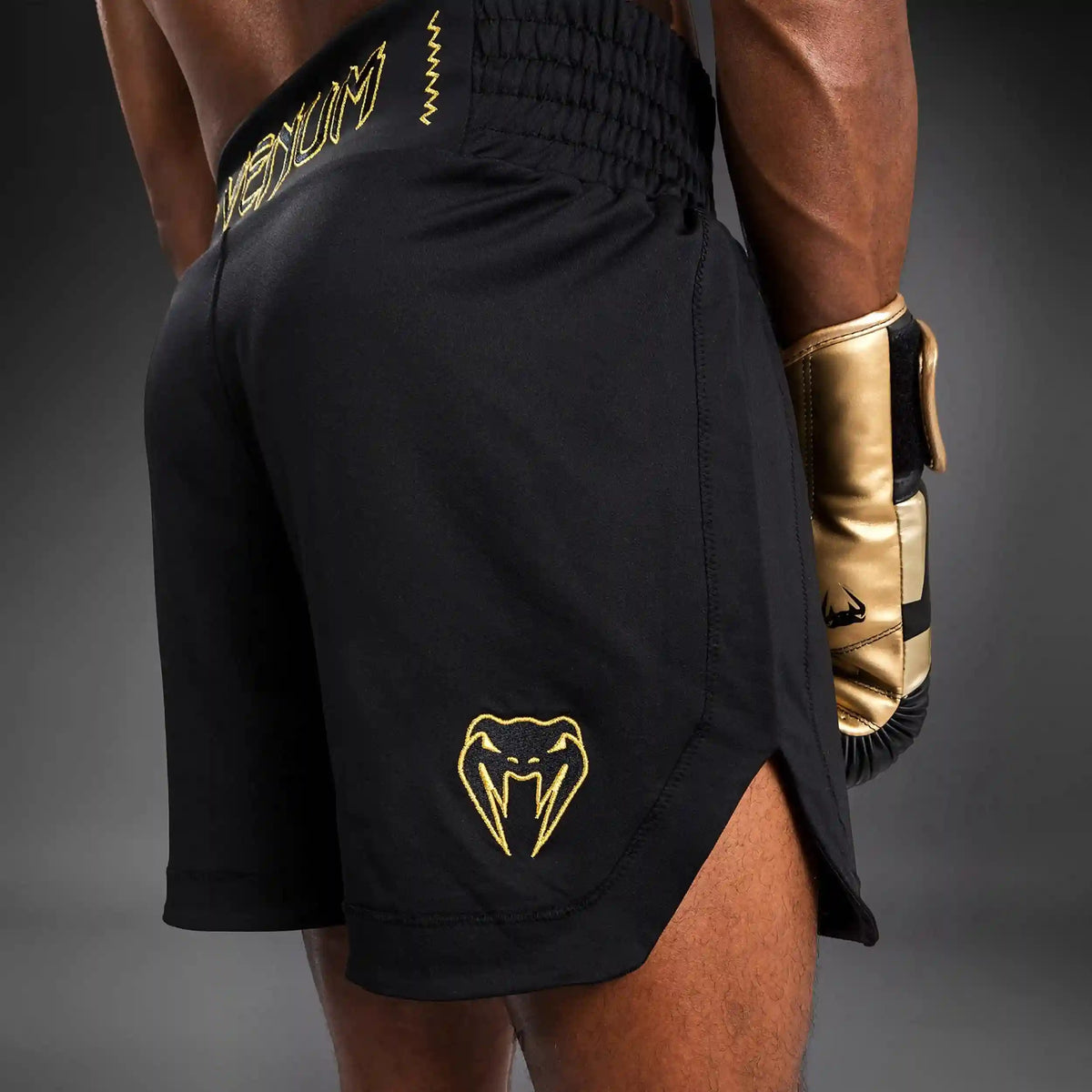 Venum Classic Boxing Shorts - Black/Gold